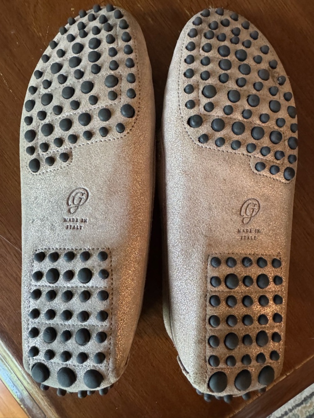 M. Gemi Shimmer Loafers - Gold Metallic - Picture 2 of 4